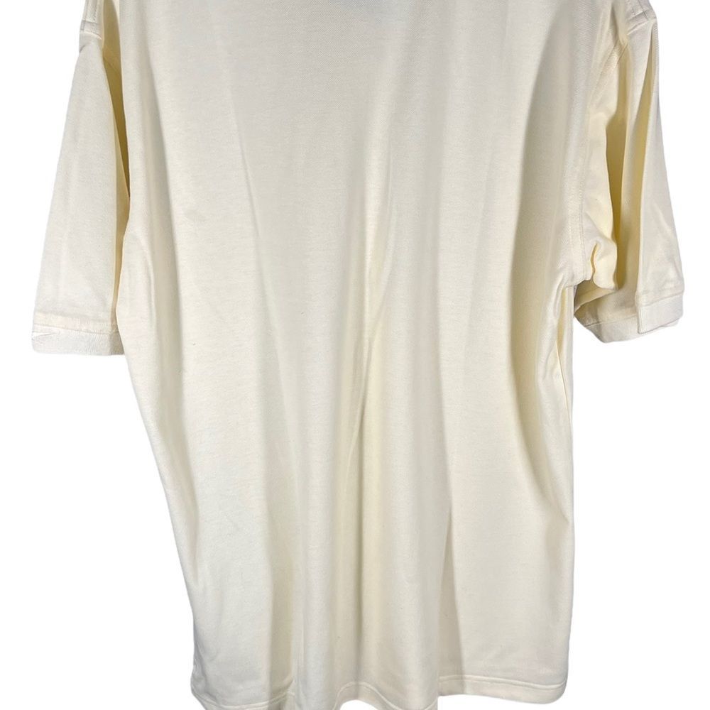 Reebok Womens Sz L Vintage Golf Polo Shirt Yellow NWT - Picture 5 of 10